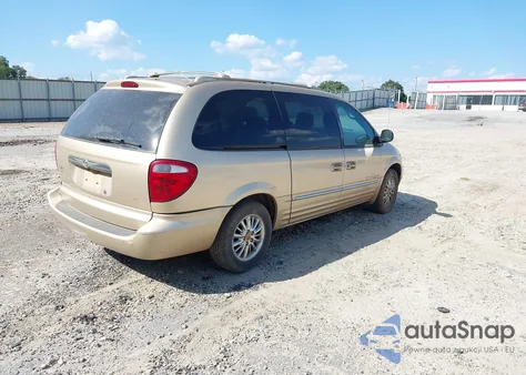 2001 Chrysler Town & Country Limited from USA, damaged, VIN 2C8GP64L31R207781